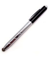 Chrome Stylus With Twist Pen