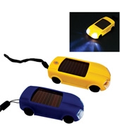 Solar Car Light Keychain