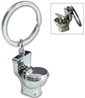 Toilet Keychain