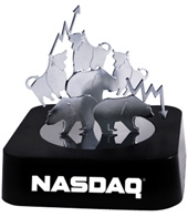 Bull & Bear Magnetic Sculpture Block