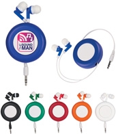 Retro Retractable Earbuds
