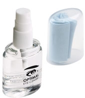Lens Spray Cleaner with Microfiber Cloth