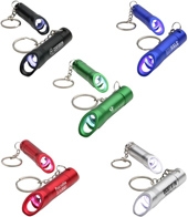 Aluminum LED Opener Key Chain