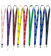 3/4” Supersoft Polyester Silkscreen Lanyard