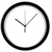 "WEDGE" 10" Economy Wall Clock