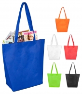 Gusseted Shopping  Grocery and Tote Bag