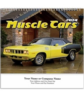Muscle Cars Wall Calendar Spiral