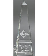 Large Grooved Obelisk