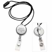 Dual Function Metal Badge Holder