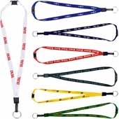 1/2" Breakaway Lanyard with Key Ring