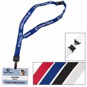 3/4" Breakaway Lanyard with Key Ring