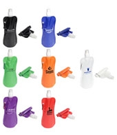 Flex Foldable 16 oz Water Bottle with Carabiner