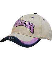 Brushed Heavy Cotton with Peak Indent & Embroidery