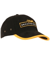 Brushed Heavy Cotton with Peak and Arch Trim