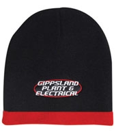 Roll Down Two Tone Acrylic Beanie - Toque