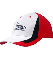 Brushed Heavy Cotton with Fabric Inserts on Crown & Peak