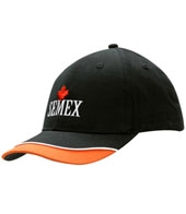 Brushed Heavy Cotton with Trim & Piping on Peak