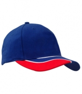 Brushed Heavy Cotton with Insert/Embroidery on Peak
