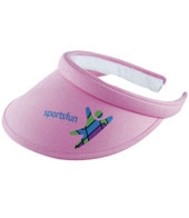 Brushed Heavy Sports Twill Covered Eva Visor
