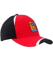 Brushed Heavy Cotton with Fabric Inserts on Crown & Peak