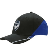 Brushed Heavy Cotton with Fabric Inserts on Crown & Peak