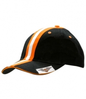 Brushed Heavy Cotton with Sandwich Trim & Fabric Stripes