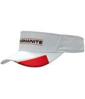 Brushed Heavy Cotton Visor With Peak Insert & Embroidery