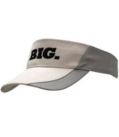Brushed Heavy Cotton Visor With Peak Inserts