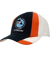 Brushed Heavy Cotton with Fabric Inserts on Crown & Peak