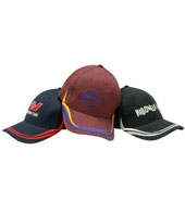Brushed Heavy Cotton with Crown & Peak Embroidery