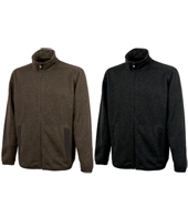 Men's Heathered Fleece Jacket