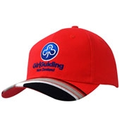 Brushed Heavy Cotton with Peak Insert & Emroidery