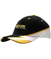 Brushed Heavy Cotton with Strike Inserts/Embroidery