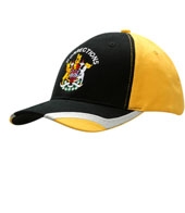 Brushed Heavy Cotton with Peak Inserts & Embroidery