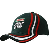 Brushed Heavy Cotton with Sandwich Trim & Embroidered Lines