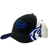 Brushed Heavy Cotton with Wing Embroidery on Crown & Peak