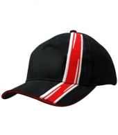 Brushed Heavy Cotton with Sandwich Trim and Peak & Crown