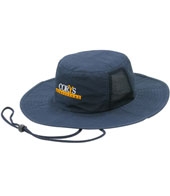 Microfibre Hat with Mesh Inserts