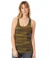 Alternative Ladies' Meegs Printed Racerback Eco-Jersey™ Tank