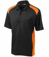 CornerStone® Select Snag-Proof Two Way Colorblock Pocket Polo