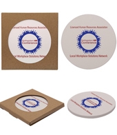 Round Absorbent Stone Coaster