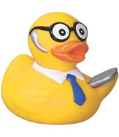 Techie Rubber Duck