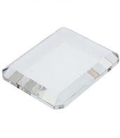 Prato Rectangle Crystal Paperweight