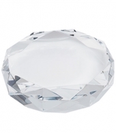 Rimini Gem Cut Crystal Paperweight