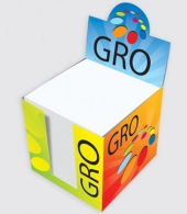Custom Printed Notes Cube - White Blank Sheet