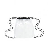Clear Game Drawstring Backpack