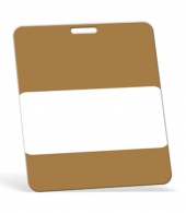 Full Color Badges - 3 3/8" X 4" - .015" Thickness