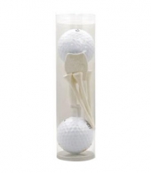 2 Ball Tee With White Tool Tube