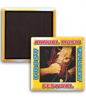 Square Button w/ Magnet