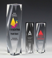 2” Thick Obelisk Acrylic Awards